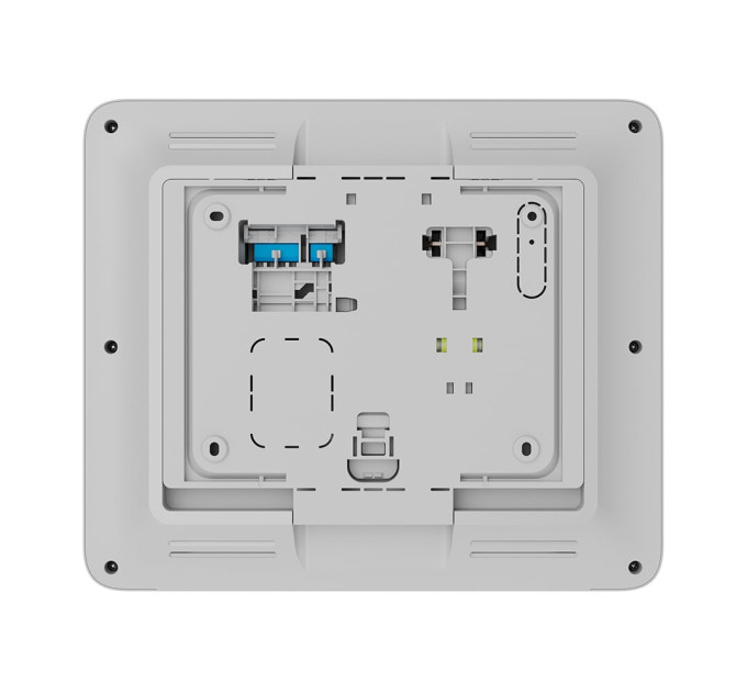 Бездротовий ППКП Ajax EN54 Fire Hub Jeweller White з Wi-Fi, 2G/4G, Ethernet, підтримкою до 200 пристроїв та 40 пожежних зон