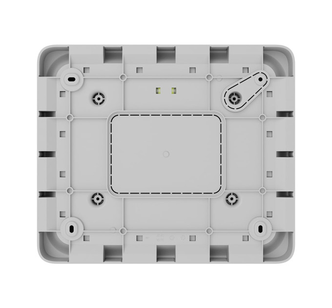 Бездротовий ППКП Ajax EN54 Fire Hub Jeweller White з Wi-Fi, 2G/4G, Ethernet, підтримкою до 200 пристроїв та 40 пожежних зон
