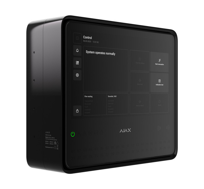 Аксесуар для підведення живлення до ППКП Ajax GlandBox Black