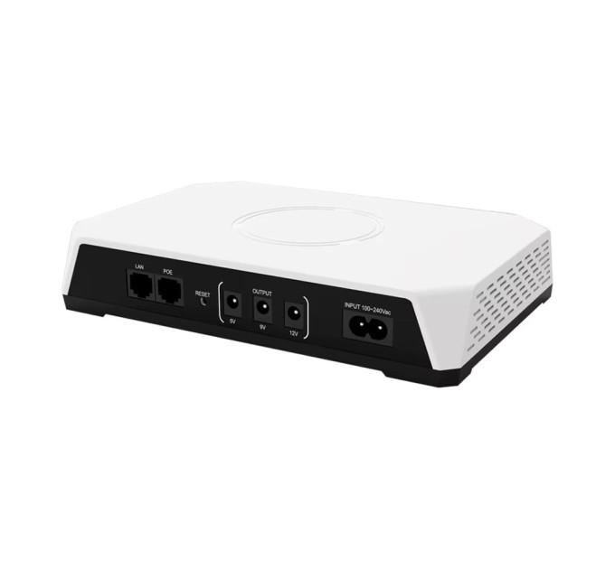 Источник бесперебойного питания Mini UPS SKE POE-36E-LFP 48V 20000mAh 5V/9V/12V/24V/48V/PoE, LiFePO4 4*5Ah, для роутера и медиаконвертера