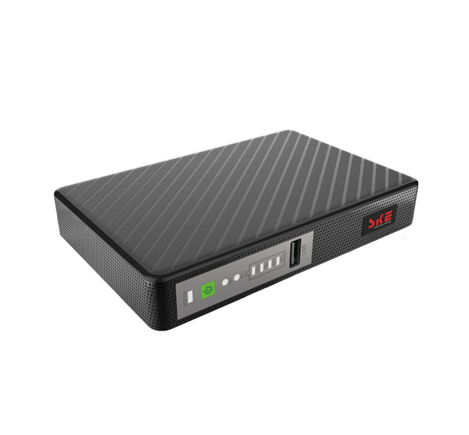 Источник бесперебойного питания Mini UPS SKE POE-432N 8800mAh 5V/9V/12V/15V/24V/PoE, Li-ion 4*2.2Ah, для роутера и медиаконвертера