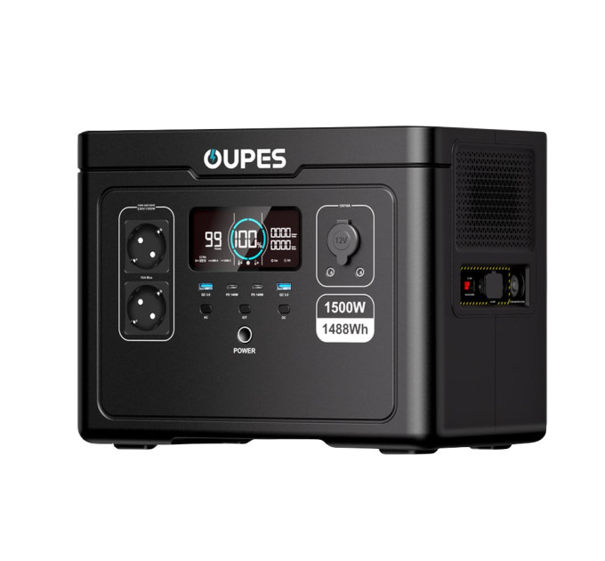 Портативна зарядна станція OUPES S015 (Exodus) 1500W 1488Wh LiFePO4
