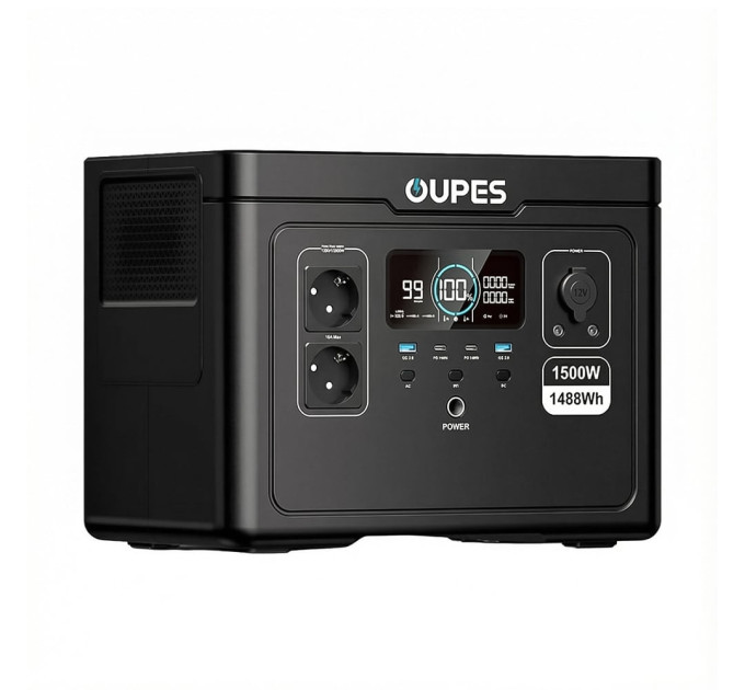 Портативна зарядна станція OUPES S015 (Exodus) 1500W 1488Wh LiFePO4