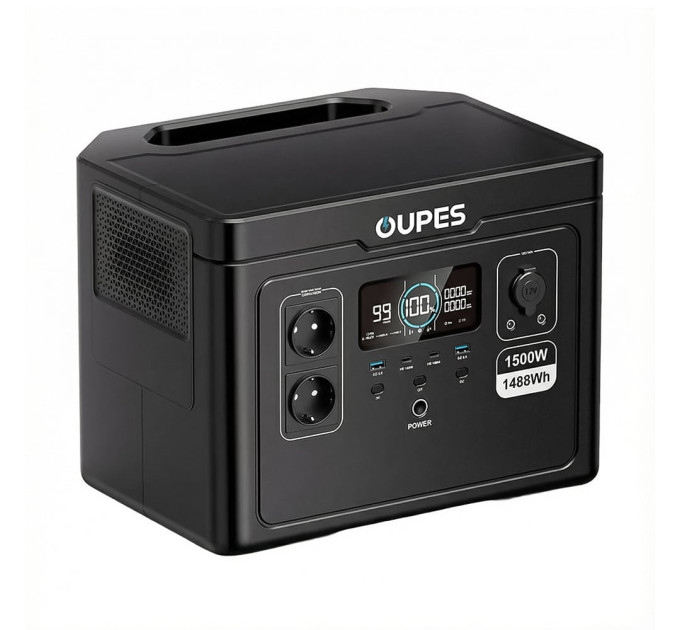 Портативна зарядна станція OUPES S015 (Exodus) 1500W 1488Wh LiFePO4