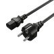 Кабель живлення Trinix C13-EU plug євророзетка 3м Кабель живлення Trinix C13-EU plug євророзетка 3м