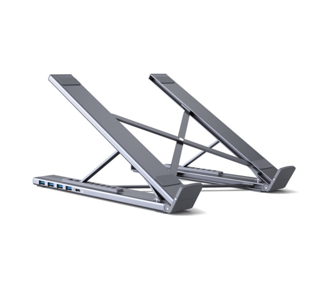 USB-C хаб-подставка 7-в-1 Choetech M57 HDMI 4K@30Hz, 2 USB 3.0, USB-C Data, USB-C PD 100W, SD-card, TF-card USB-C хаб-подставка 7-в-1 Choetech M57 HDMI 4K@30Hz, 2 USB 3.0, USB-C Data, USB-C PD 100W, SD-card, TF-card