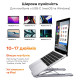 USB-C хаб-подставка 7-в-1 Choetech M57 HDMI 4K@30Hz, 2 USB 3.0, USB-C Data, USB-C PD 100W, SD-card, TF-card