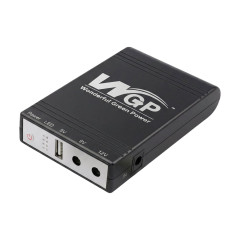 Источник бесперебойного питания Mini UPS WGP UPS1032 10400mAh 5V/9V/12V, Li-ion 4*2.6Ah, для роутера и оптического терминала