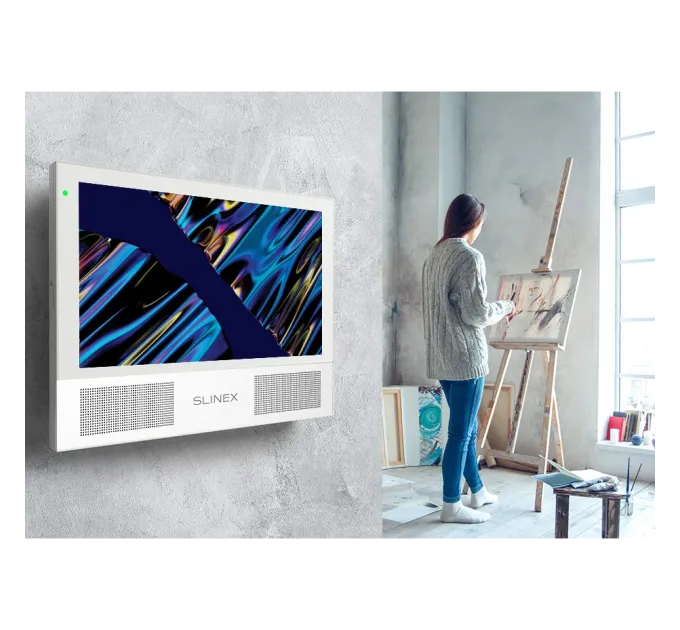 Slinex Sonik 7 Cloud white Видеодомофон