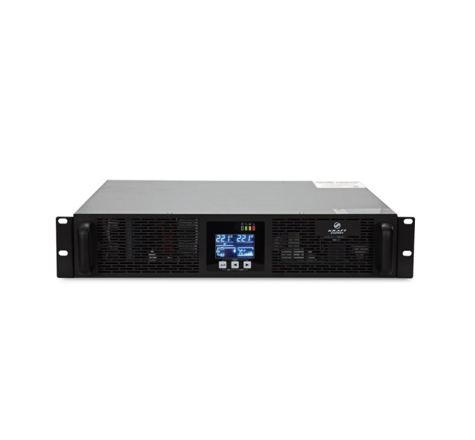 Джерело безперебійного живлення KRF-RM/3000VA/3KW Pro Online UPS Kraft Джерело безперебійного живлення KRF-RM/3000VA/3KW Pro Online UPS Kraft