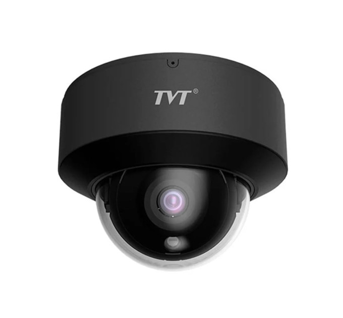 IP-видеокамера 4MP TVT TD-9541E3 (D/PE/AR2) Black f=2.8mm