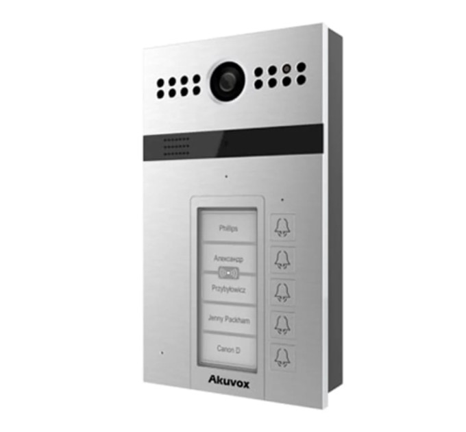 Пятиабонентная вызывная панель R26B Akuvox