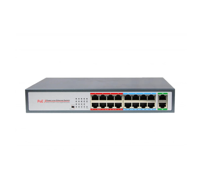PoE-коммутатор SH-20.16 BAS-IP PoE-коммутатор SH-20.16 BAS-IP