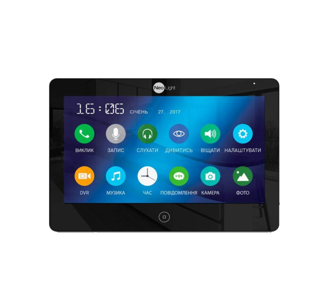 Відеодомофон MEZZO HD BLACK Neolight
