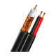 Кабель коаксиальный RG-59+2*0.5 CU 0.8mm Outdoor Trinix 305m