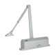 Дверной доводчик Dortec DT-516H Silver с фиксацией дверей в открытом положении