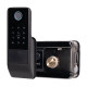 Замок біометричний автономний Trinix TRL-5202BT2FW Black з Bluetooth, зчитувачем відбитків пальців і карт Mifare Замок біометричний автономний Trinix TRL-5202BT2FW Black з Bluetooth, зчитувачем відбитків пальців і карт Mifare