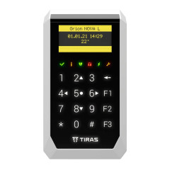 Клавіатура Tiras K-PAD OLED Black з OLED-дисплеєм