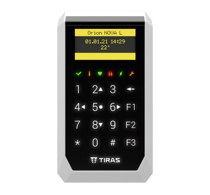 Клавиатура Tiras K-PAD OLED Black с OLED-дисплеем