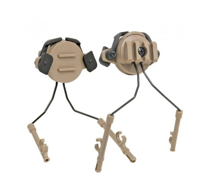 Адаптер на шлем Tan для наушников Peltor/Earmor/Walkers HL-ACC-43-T Адаптер на шлем Tan для наушников Peltor/Earmor/Walkers HL-ACC-43-T