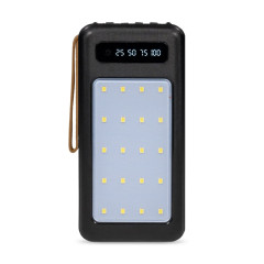 Повербанк 20000mAh Power Bank Kraft KPB-1120L Black LED-ліхтар Повербанк 20000mAh Power Bank Kraft KPB-1120L Black LED-ліхтар