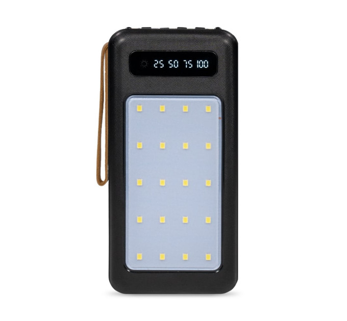 Повербанк 20000mAh Power Bank Kraft KPB-1120L Black LED-ліхтар Повербанк 20000mAh Power Bank Kraft KPB-1120L Black LED-ліхтар