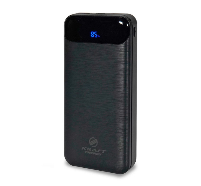 Повербанк 10000mAh Power Bank Kraft KPB-2010FC Black 22.5W QC3.0