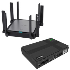 Комплект ИБП VIA Energy Mini UPS 2.0+ беспроводной маршрутизатор Ruijie RG-EW3200GX PRO Комплект ИБП VIA Energy Mini UPS 2.0+ беспроводной маршрутизатор Ruijie RG-EW3200GX PRO