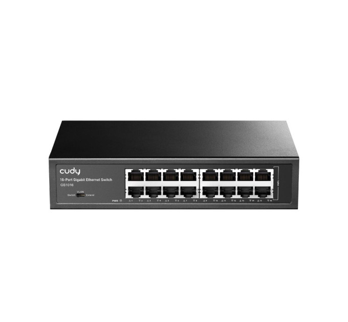 Коммутатор 16-портовый неуправляемый Cudy GS1016 гигабитный