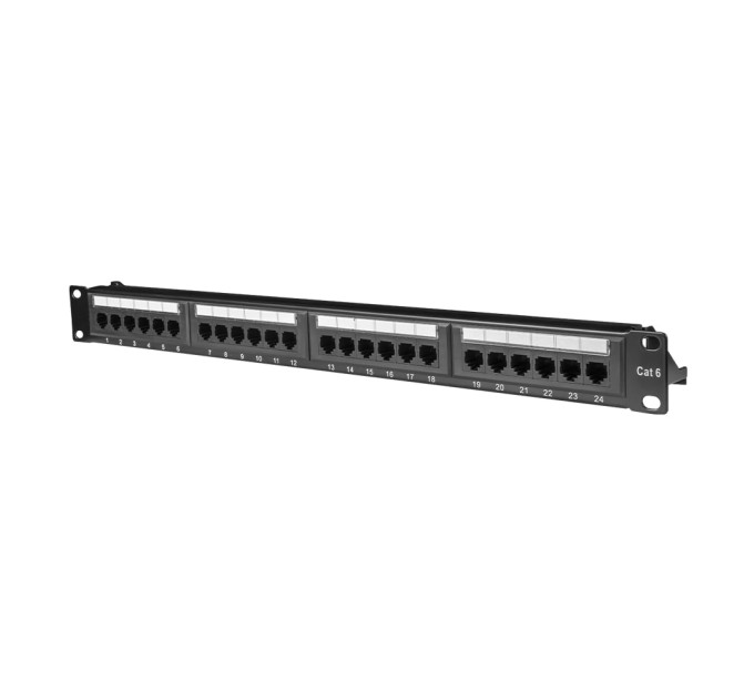 Патч-панель 24 порта E-NET UTP/24 CAT5e 19" 1U Патч-панель 24 порта E-NET UTP/24 CAT5e 19" 1U