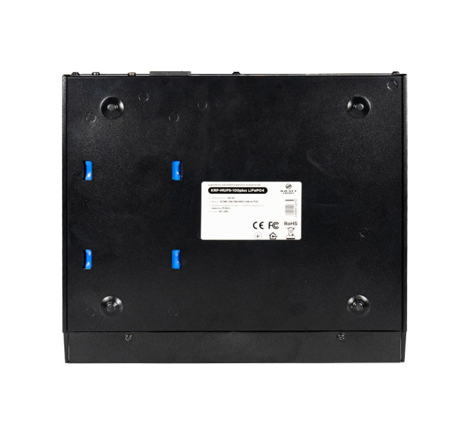Джерело безперебійного живлення DC UPS Kraft KRF-MUPS-100plus (24000mAh LiFePo4) 9V/12V/15V/24V/PoE, LiFePo4 4*6Ah, для роутера і медіаконвертера