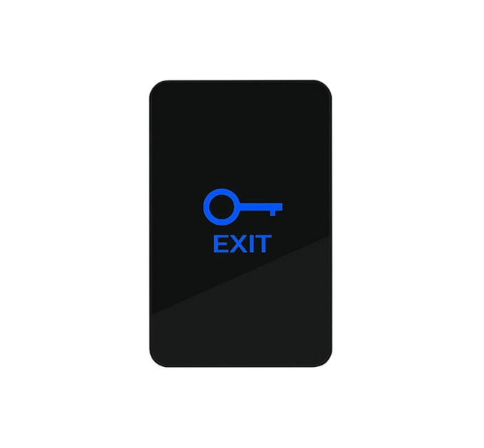Кнопка виходу сенсорна накладна Trinix ART-901 Black