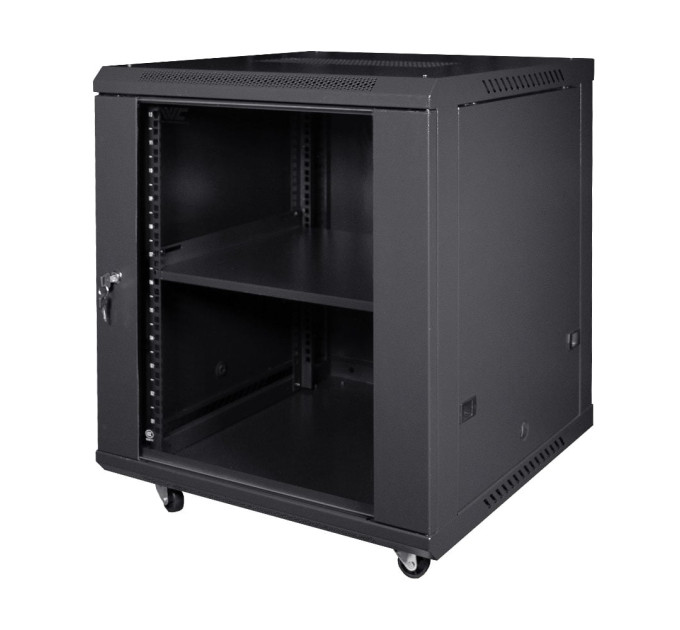 Комутаційна шафа NVC-12U/600x600x640 Black
