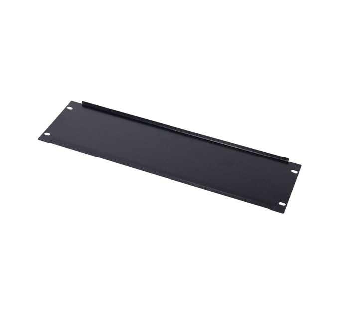 Панель/заглушка NVC-BP/3U Black для комутаційної шафи 19"