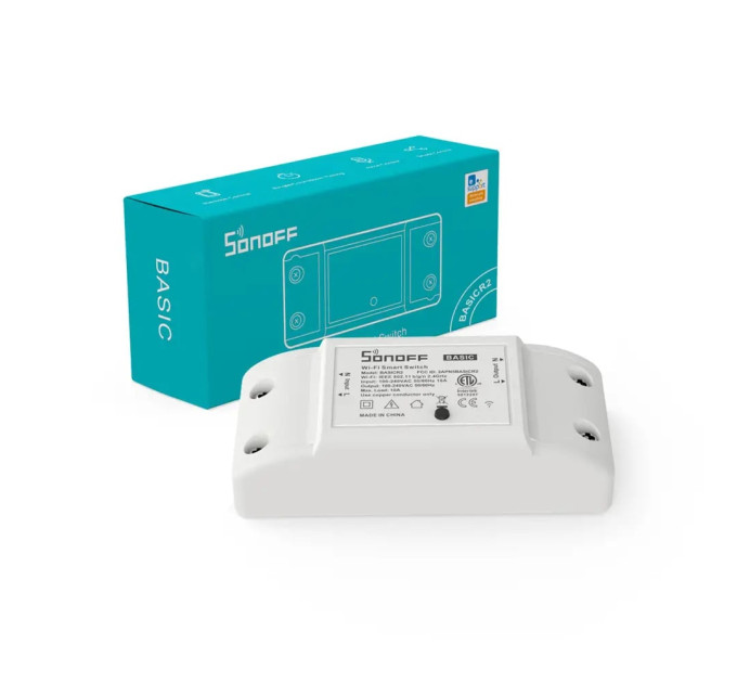 Умное Wi-Fi реле Sonoff Basic R2