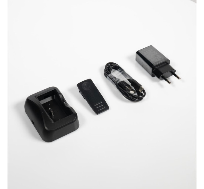 Нагрудний відеореєстратор RECODA M502B-WG 2K(4Mp) 128GB GPS WI-FI