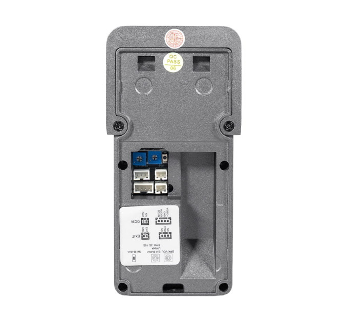 Відеопанель 2Mp Light Vision RIO FHD(KEY) Silver зі зчитувачем Mifare та клавіатурою