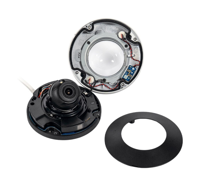 IP-відеокамера 6Mp TVT TD-9567E4(D/PE/AR1) White f=2.8mm з 2 мікрофонами