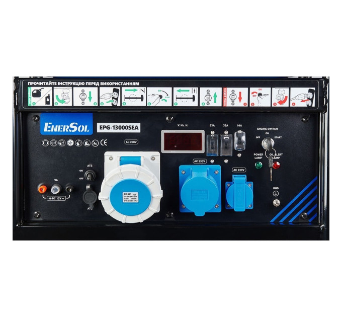 Бензиновый генератор 12 кВт EnerSol EPG-13000SEA
