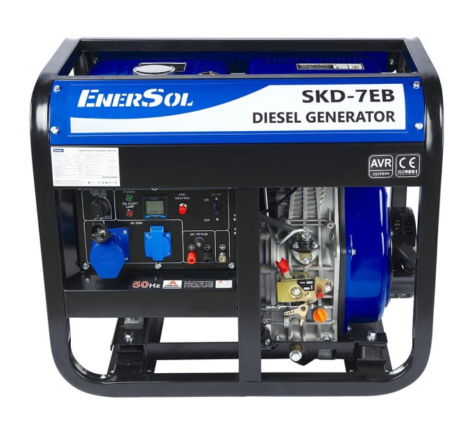 Генератор дизельний 6 кВт EnerSol SKD-7EB