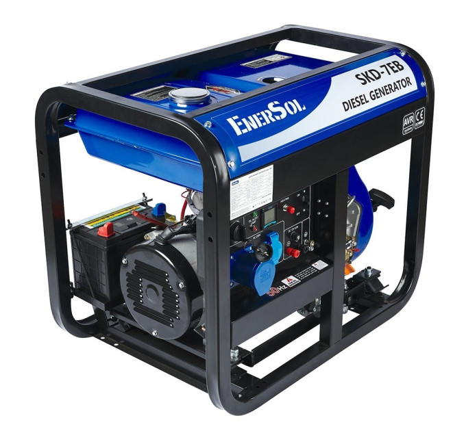 Генератор дизельний 6 кВт EnerSol SKD-7EB