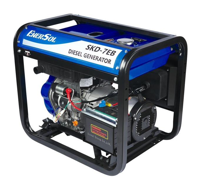 Генератор дизельний 6 кВт EnerSol SKD-7EB