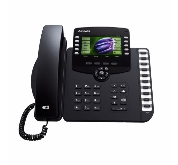 SIP-телефон Akuvox SP-R67G на 6 SIP аккаунтов