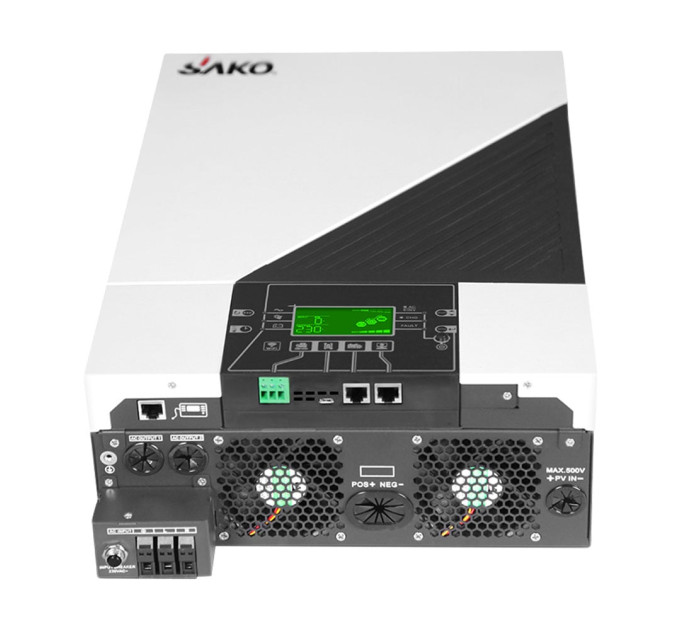 Автономный инвертор для солнечных панелей Sako SUNON IV 6.2KW/48V +120A MPPT, Off grid