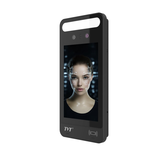 Биометрический терминал контроля доступа 2Mp TVT E2228-IC/TP с распознаванием лиц и считывателем Mifare Биометрический терминал контроля доступа 2Mp TVT E2228-IC/TP с распознаванием лиц и считывателем Mifare