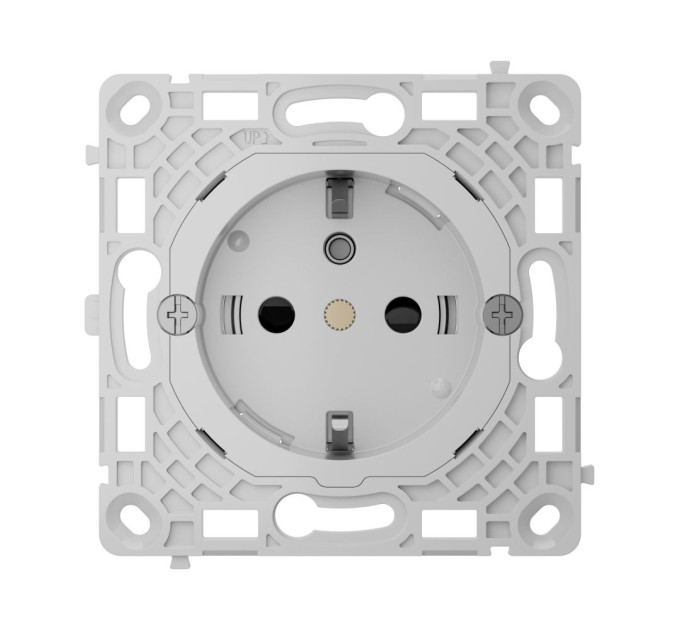 Механізм розетки Ajax OutletCore (basic) vertical [type F] для вбудованої вертикальної розетки Outlet (basic) vertical [type F]
