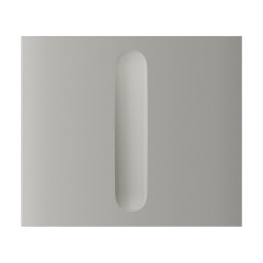 Кнопка Ajax CenterButton (Dimmer) vertical oyster/устричная для LightSwitch Dimmer Jeweller
