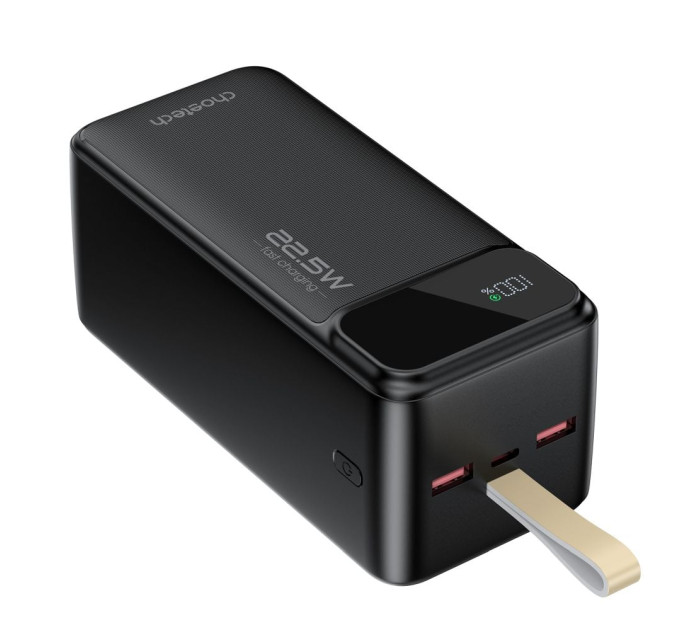 Повербанк 50000 mAh Choetech B732 Black 22.5W QC3.0 PD3.0