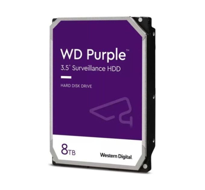 Жесткий диск 3.5" 8TB 256MB Western Digital Purple WD85PURZ