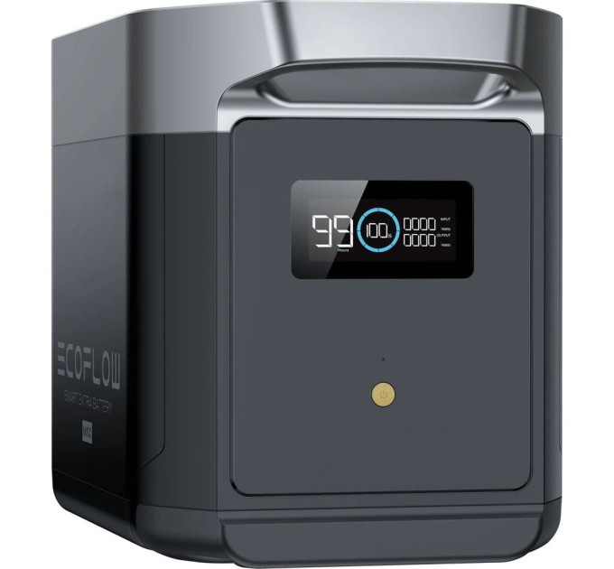 Дополнительная батарея EcoFlow DELTA 2 Max Extra Battery (2048 Вт·ч) для портативной зарядной станции DELTA